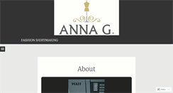 Desktop Screenshot of annagfashion.com