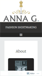 Mobile Screenshot of annagfashion.com